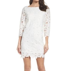 Felicity & Coco Belza Floral Lace Shift Dress